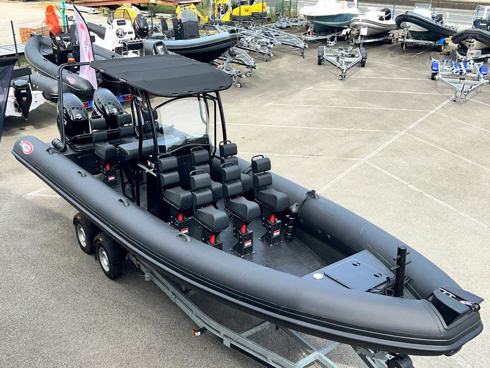 remorque bateaux vannes